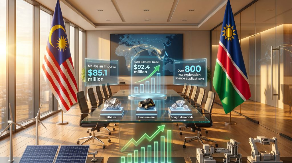 Flags, trade statistics, and energy resources.