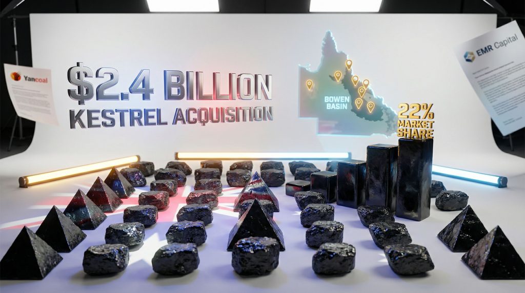 Yancoal's $2.4 billion Kestrel Coal acquisition.