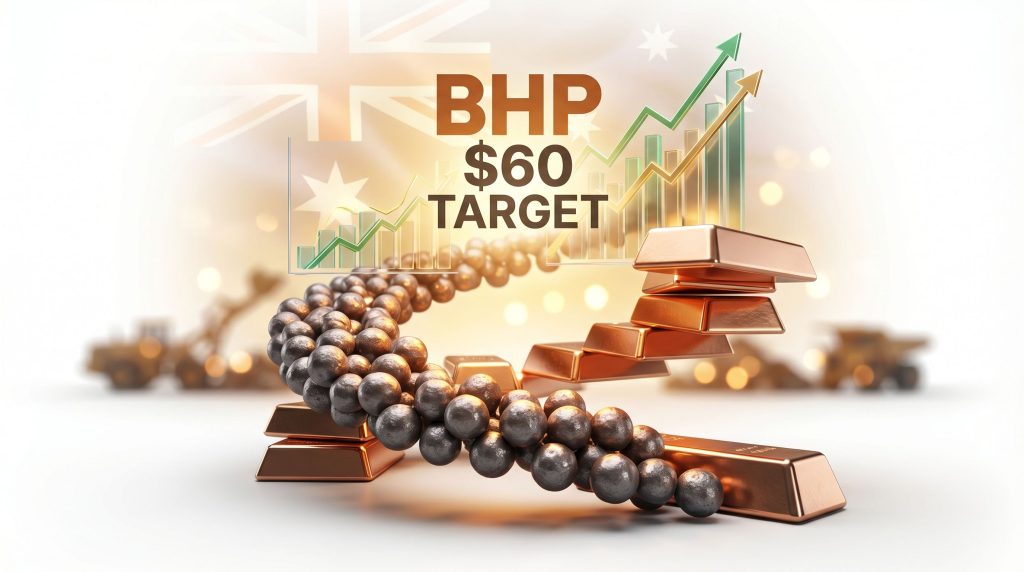 BHP shares reach $60 target milestone.