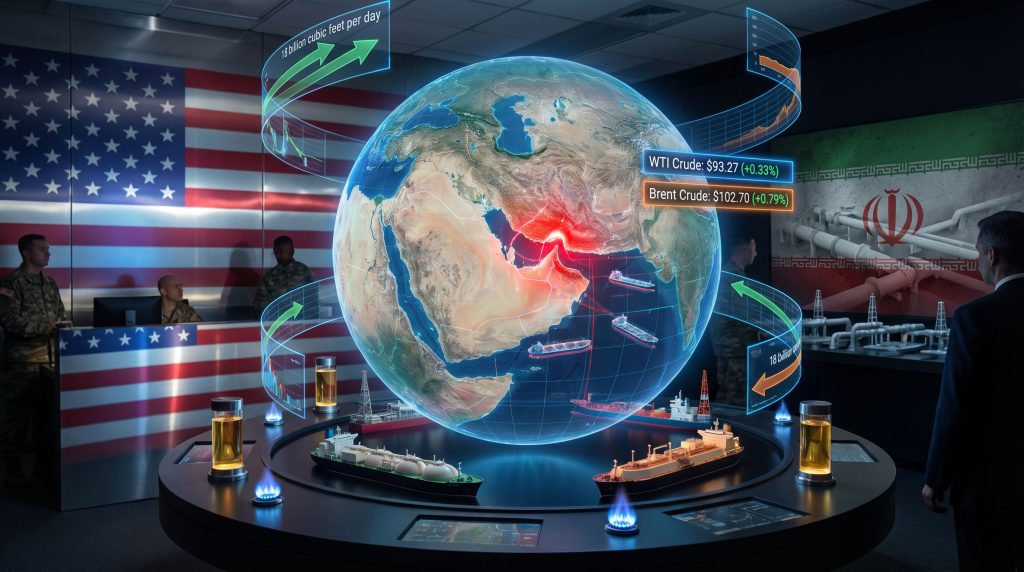 U.S.-Iran tensions escalate over oil markets.