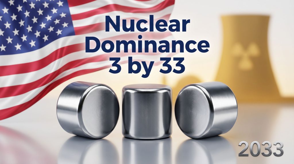 Nuclear dominance 3 by 33 strategy.