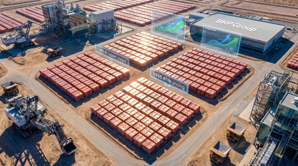 BHP Copper Iron Ore Production Rises 2% Despite Challenges