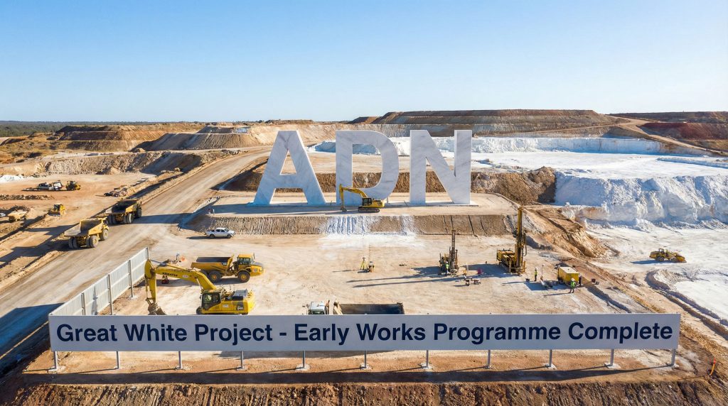 Andromeda Metals Ltd-ADN-Great White Project construction site overview.