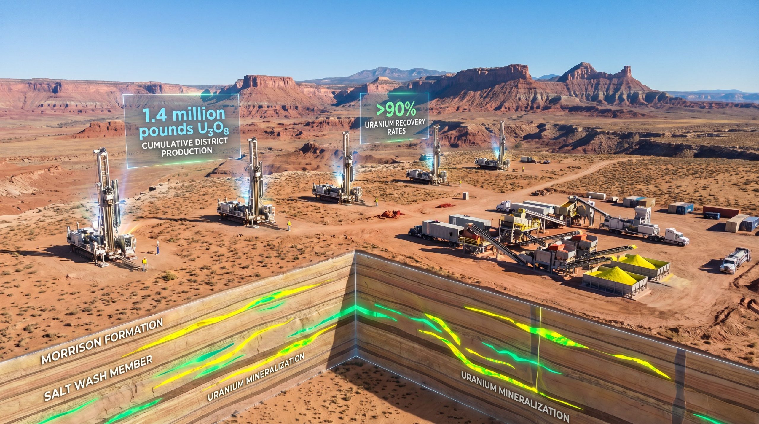 IsoEnergy Flatiron Uranium Project Henry Mountains