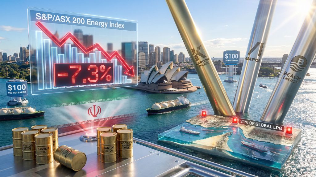 Iran ceasefire impacts ASX energy stock decline.