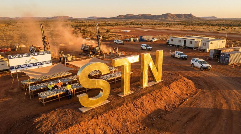 Saturn Metals Ltd-STN-Apollo Hill Gold Project exploration site.