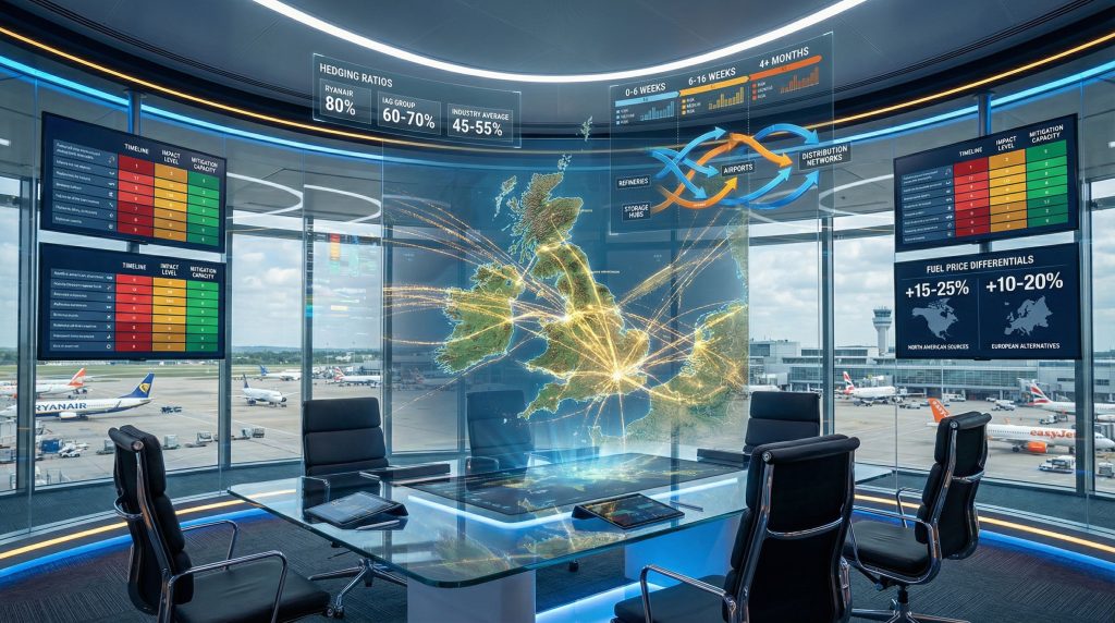 UK airlines prepare for jet fuel challenges.