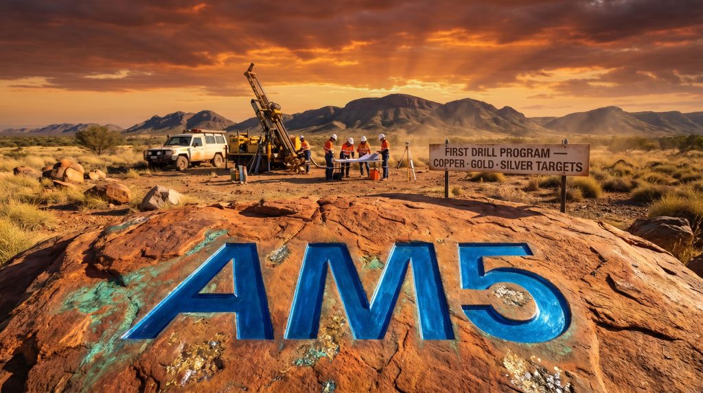 Antares Metals Ltd-AM5-AM5 first drill program desert site
