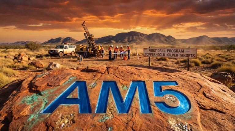 Antares Metals Ltd-AM5-AM5 first drill program desert site