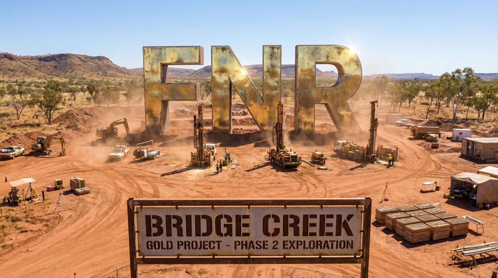 Far Northern Resources Ltd-FNR-Bridge Creek gold project under construction.