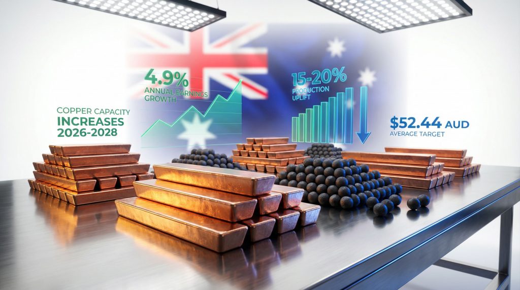 BHP shares growth potential with copper gains.