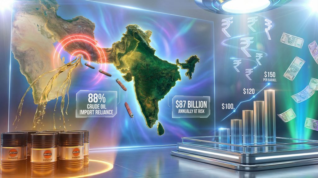 India Iran oil shock impacts economy.