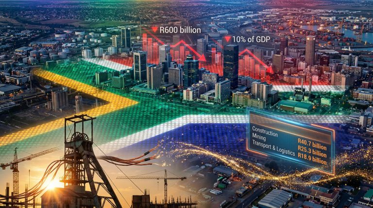 Crime impacting South African economy; financial losses.