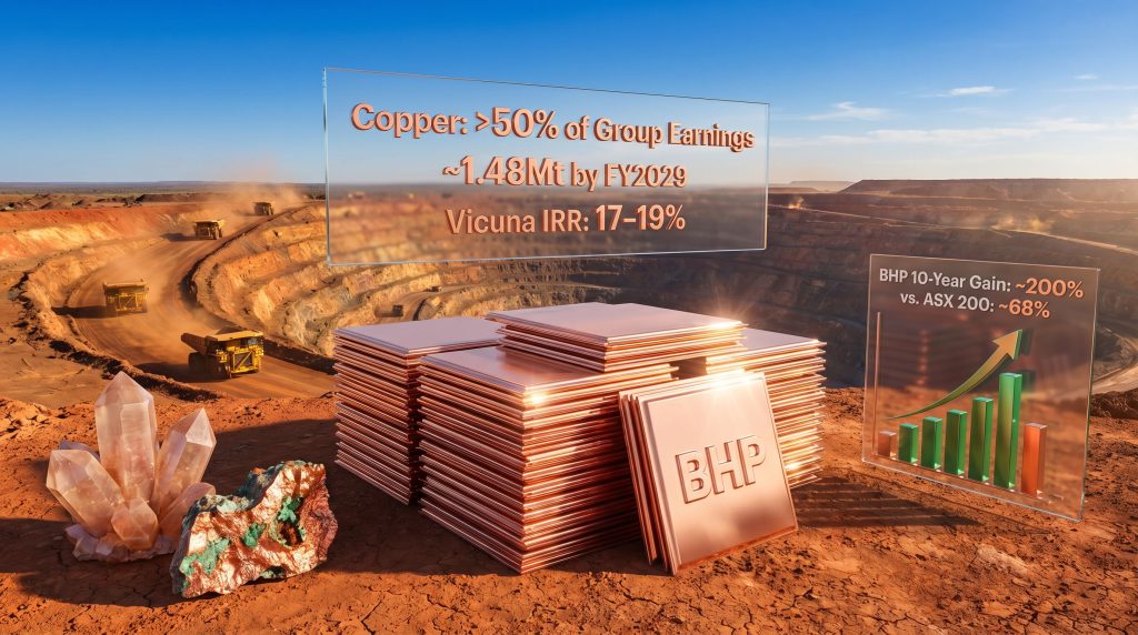 buy BHP shares now and hold for the next decade