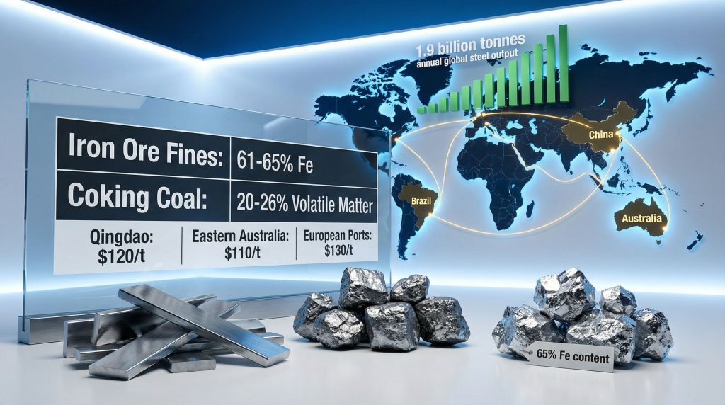 Steelmaking raw materials pricing methodology overview.