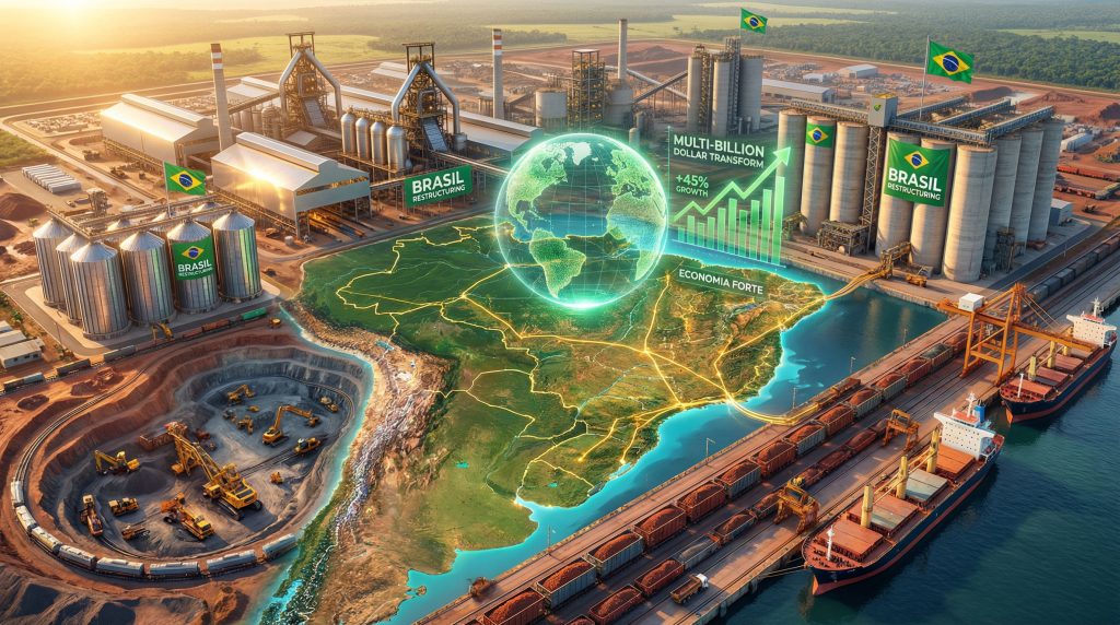 Brazilian industrial complex highlighting CSN asset sale.