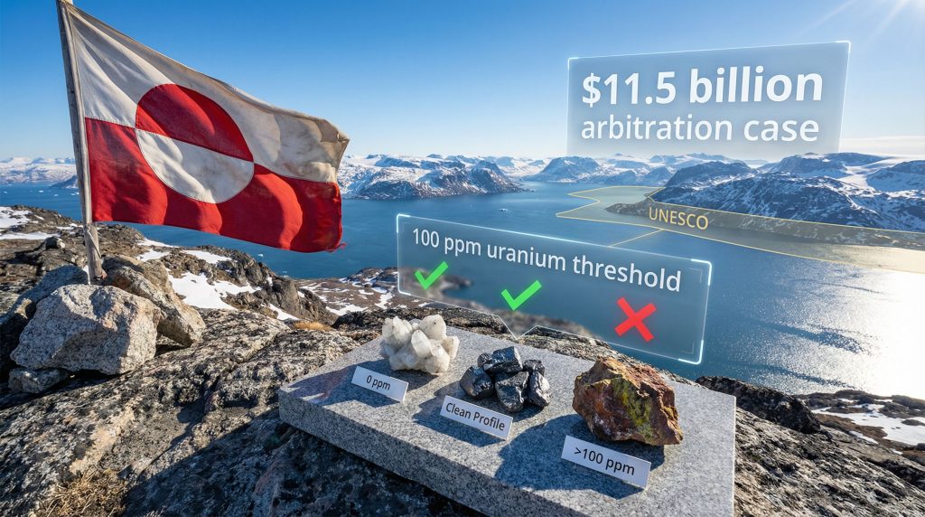 Greenland mining project license renewal obstacle.