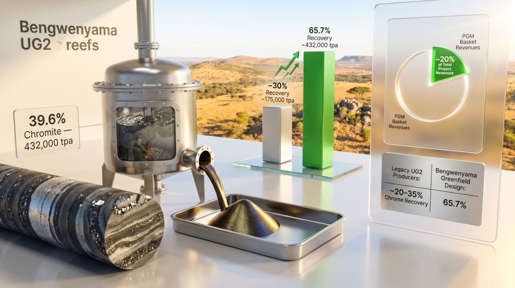 Southern Palladium Bengwenyama chrome recovery infographic