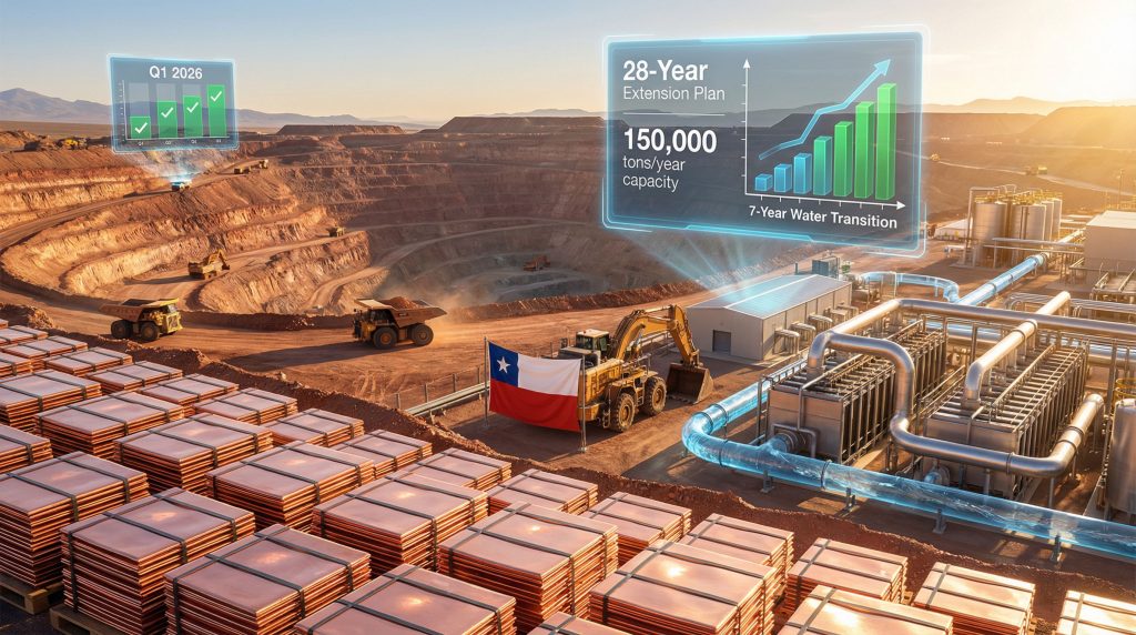 Gabriela Mistral mining division project overview.