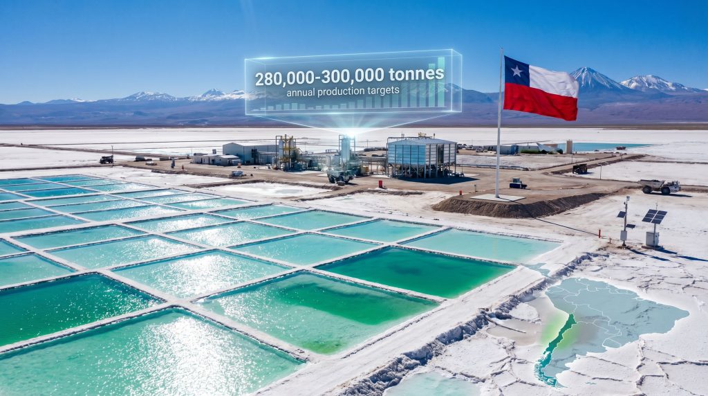 Codelco lithium projects in Atacama salar