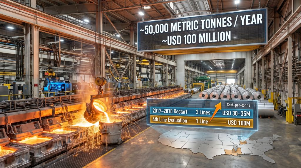 Alcoa Warrick operations restart at aluminum plant