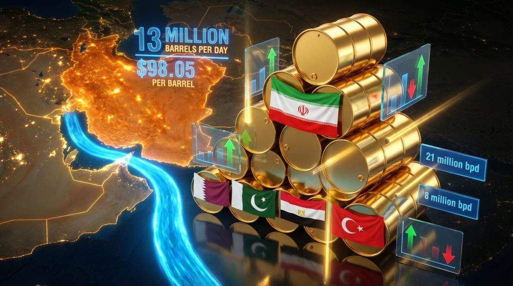 Iran oil production amidst regional discussions.