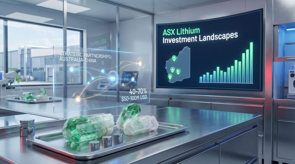 ASX lithium company transformational funding deal showcased.