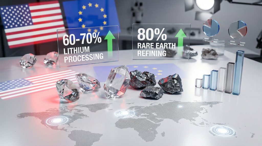 EU–US talks on critical minerals statistics.