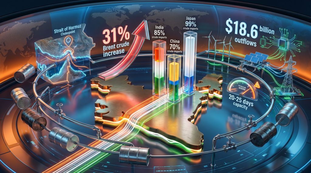 India faces significant energy disruption challenges.