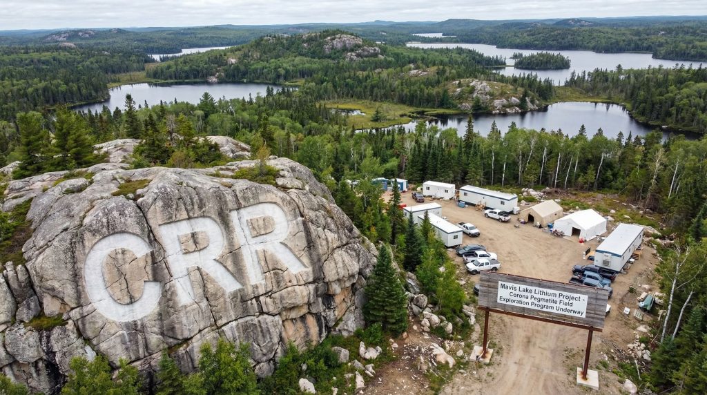 Critical Resources Ltd-CRR-Mavis Lake lithium project site overview.