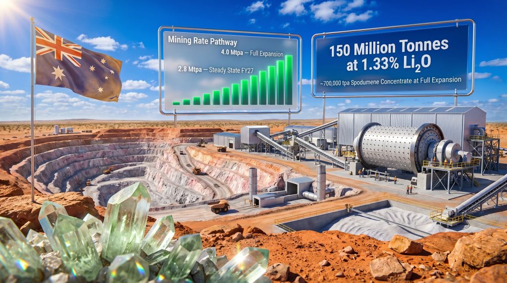 Liontown Kathleen Valley lithium expansion mine growth
