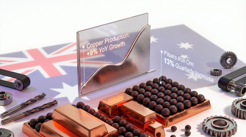 Rio Tinto shares surge on production growth.