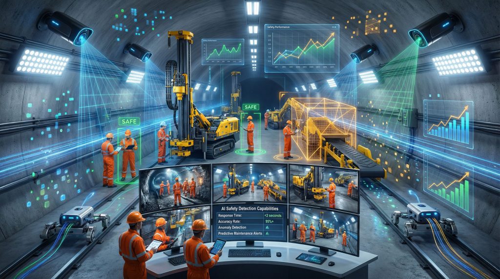 Codelco El Teniente: AI enhancing mine safety.