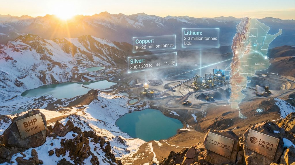 Scenic view highlighting Argentina mining reform bill.