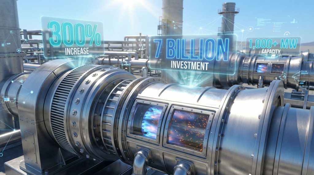 Big Tech natural gas investment and growth.
