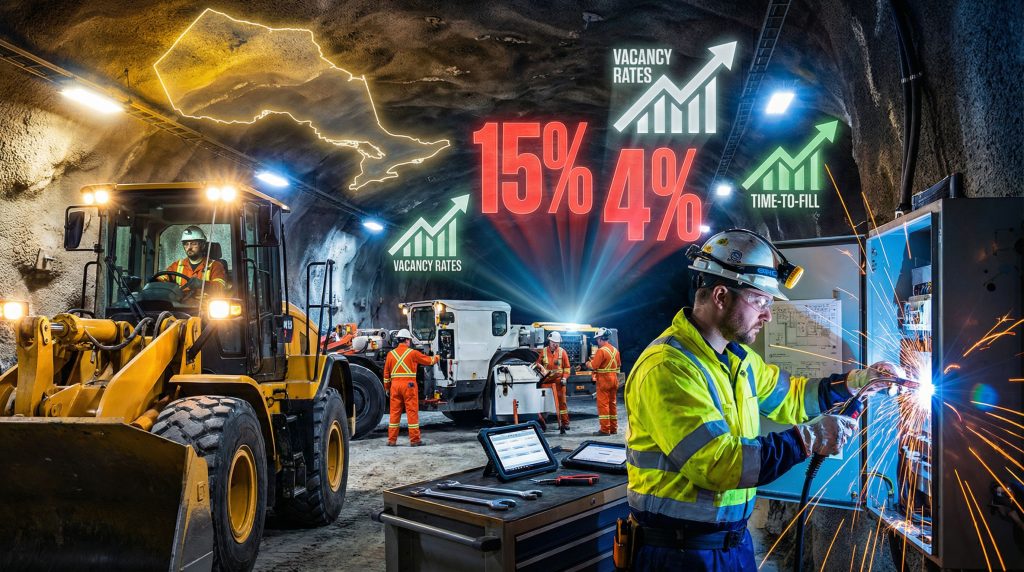 Ontario mining faces skilled trades shortage.