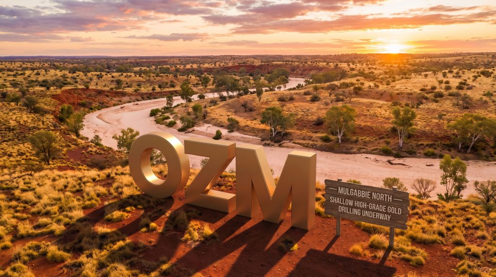 Ozaurum Resources Ltd-OZM-OZM Mulgabbie North gold drilling landscape