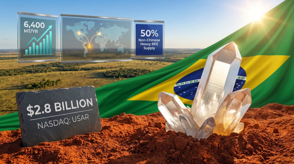 Brazil court challenge to Serra Verde sale to USA Rare Earth graphic