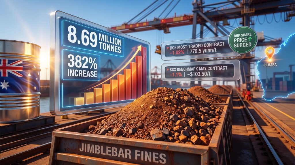 China lifts ban on BHP iron ore cargoes infographic