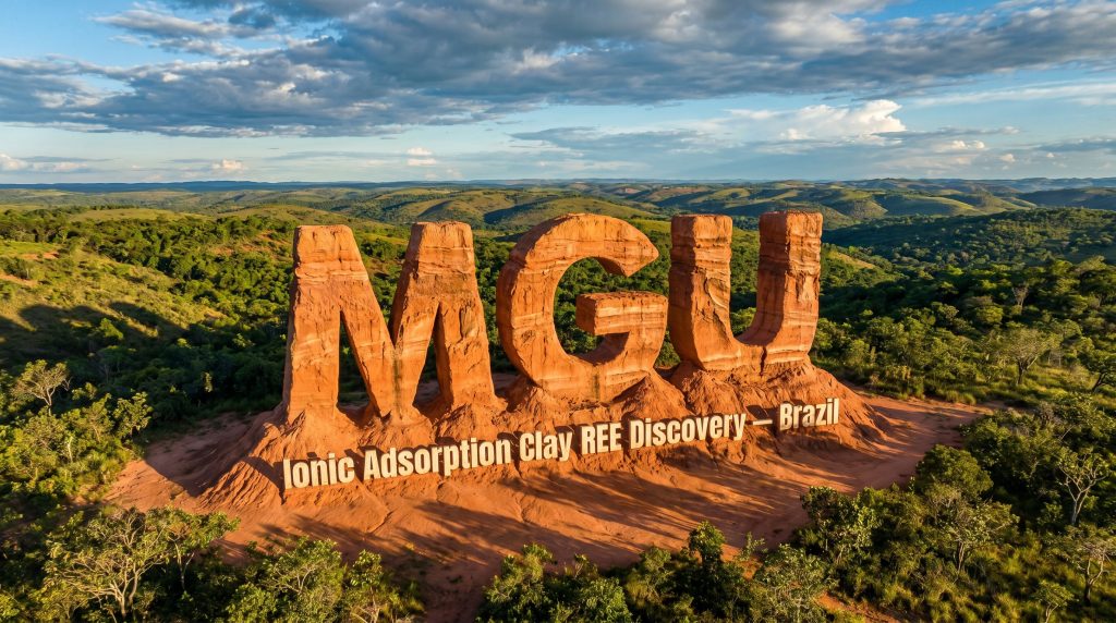 Magnum Mining and Exploration Ltd-MGU-Ionic Adsorption Clay REE discovery in Brazil