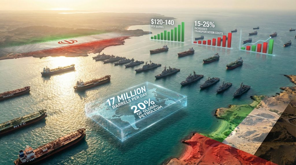 Shipping impacted by Trump’s Hormuz blockade.