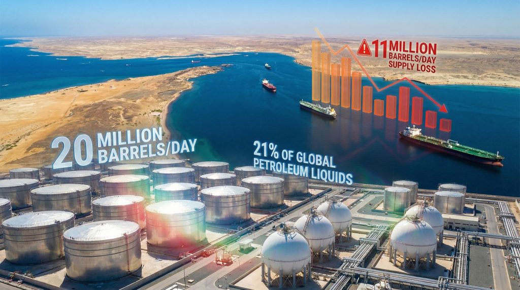 Oil supply impact from geopolitical tensions.