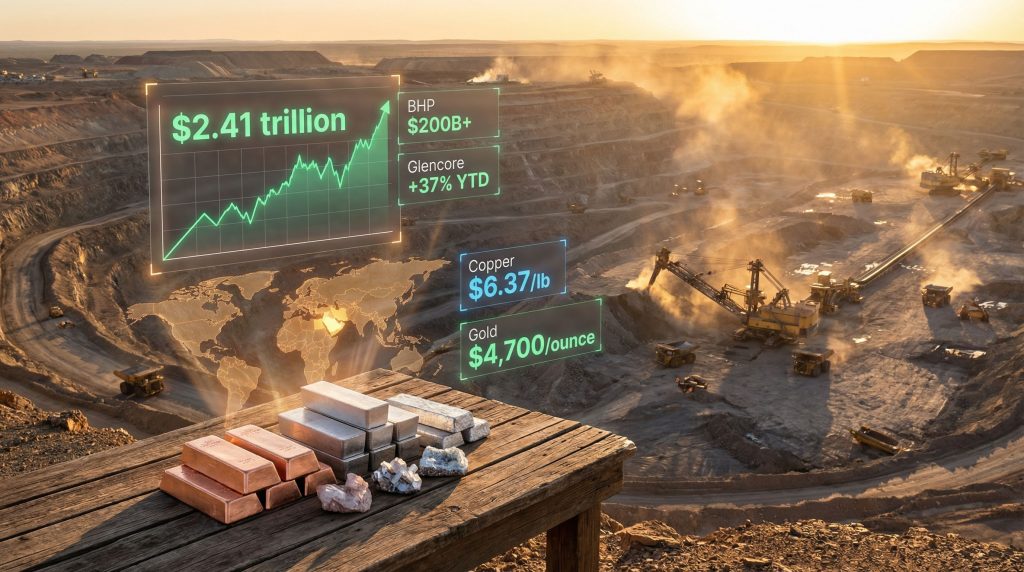 Mining companies thrive despite Middle East conflict.