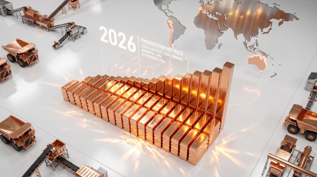BHP copper output guidance 2026 visualized.