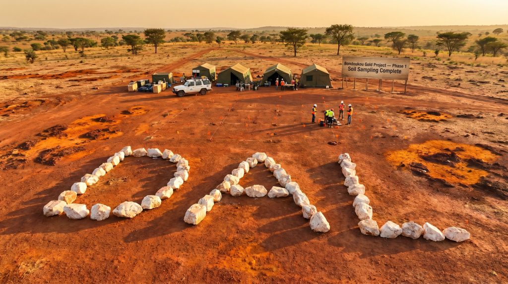Dalaroo Metals Ltd-DAL-Bondoukou Gold Project soil sampling site