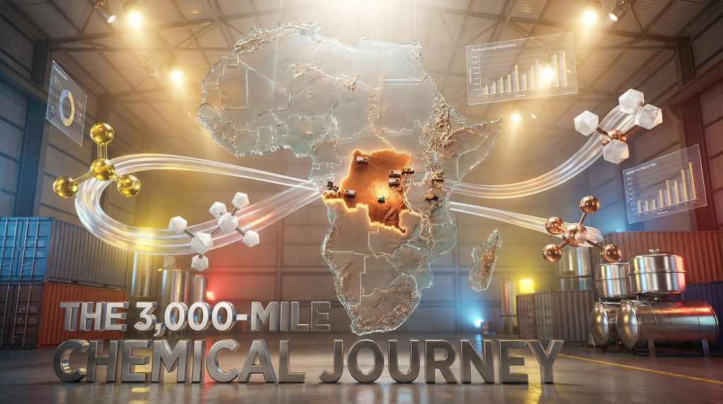 Congo miners reduce chemical use in processing.