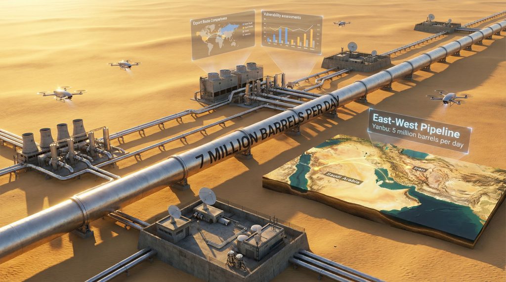 Iran attacks Saudi Arabia’s oil pipeline.