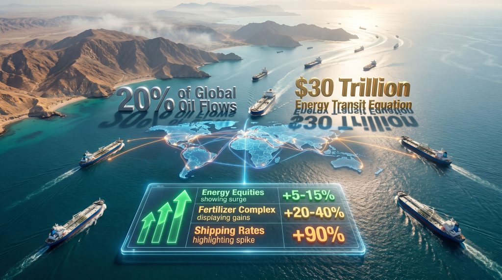 Strait of Hormuz crisis impacts global oil.