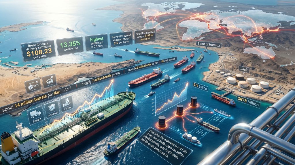 US Iran conflict and Strait of Hormuz oil supply infographic