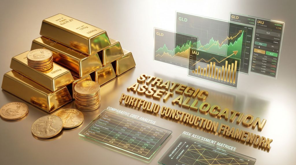 Gold ETF vs physical gold investment comparison.